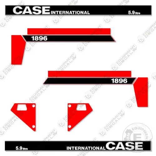 Fits Case 1896 Decal Kit Tractor 1