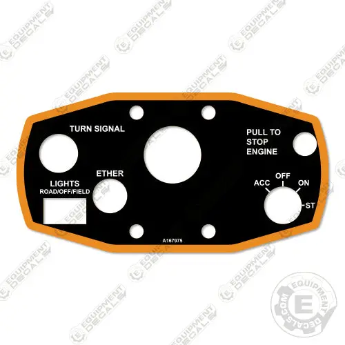 Fits Case 2954 Decal Kit Tractor Steering Column 1