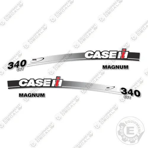 Fits Case 340 Maxxum Cvt Decal Kit Tractor 1