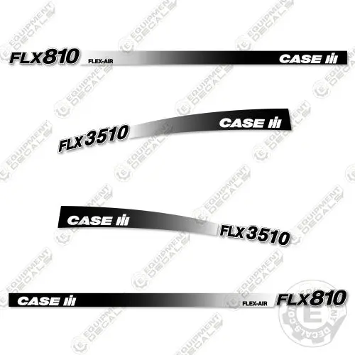 Fits Case 3510 Decal Kit Air Flow Floater (With Flx810) 1