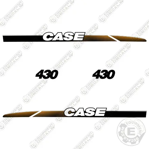 Fits Case 430 Skid Steer Loader Equipment Decals 1