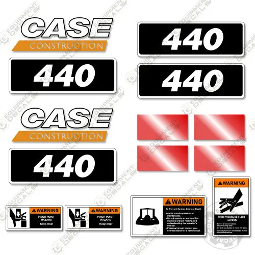 Fits Case 440 Decal Kit Box Scraper Attachment 1