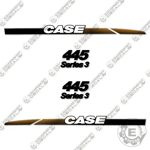 Fits Case 445 Series 3 Decal Kit Skid Steer 1