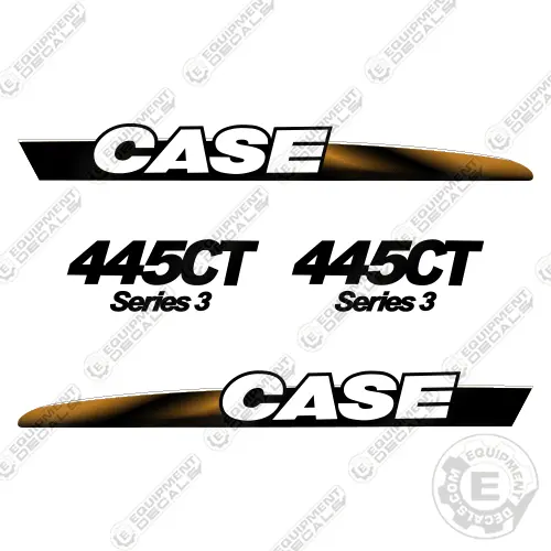 Fits Case 445Ct Series 3 Decal Kit Track Loader 1