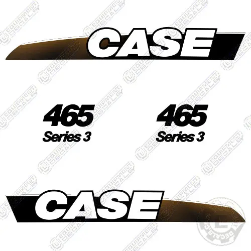 Fits Case 465 Series 3 Decal Kit Skid Steer Loader 1