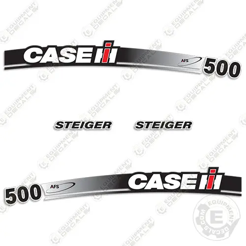 Fits Case 500 Steiger Tractor Decal Kit 1