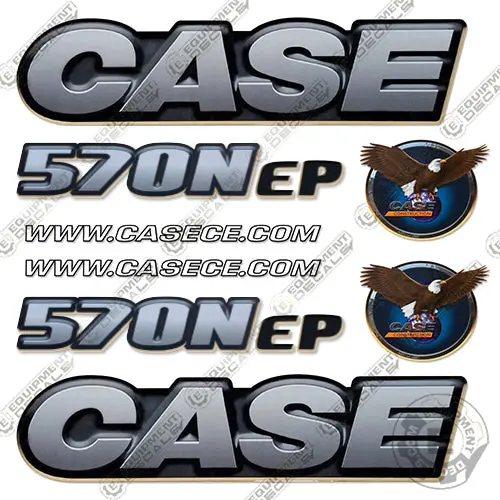 Fits Case 570N Ep Decal Kit Tractor Loader 1
