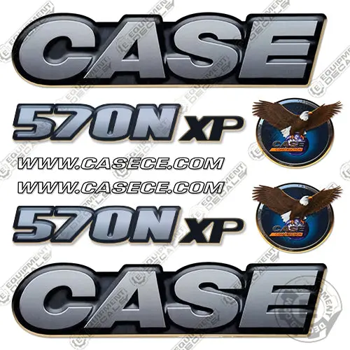 Fits Case 570N Xp Decal Kit Tractor Loader 1