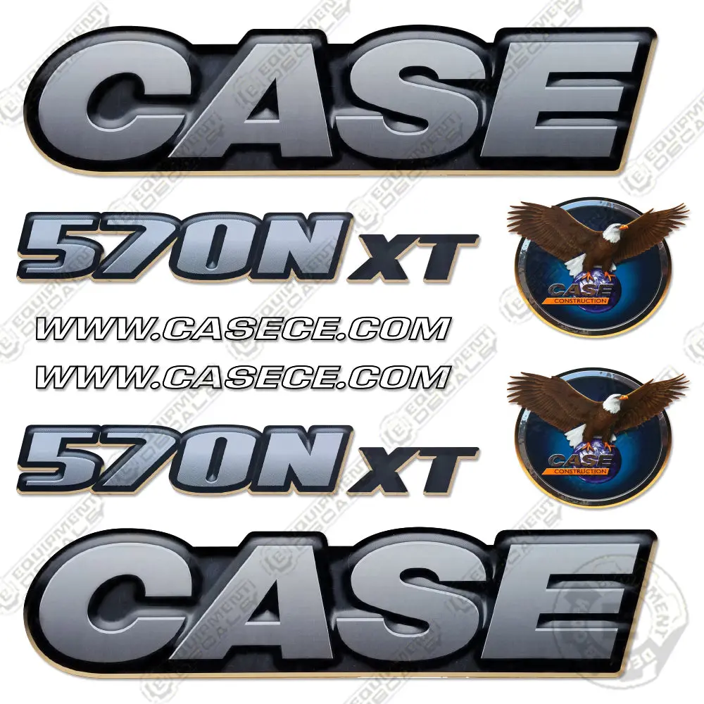 Fits Case 570N Xt Decal Kit Tractor Loader 1