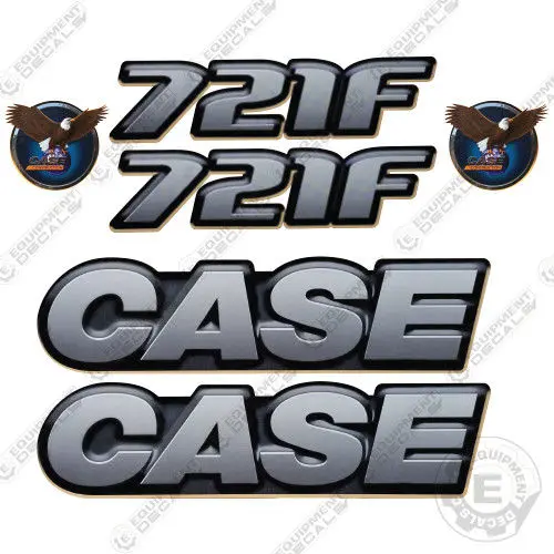 Fits Case 721F Decal Kit Wheel Loader 1