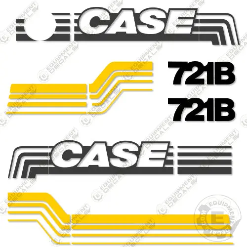 Fits Case 721B Decal Kit Wheel Loader 1