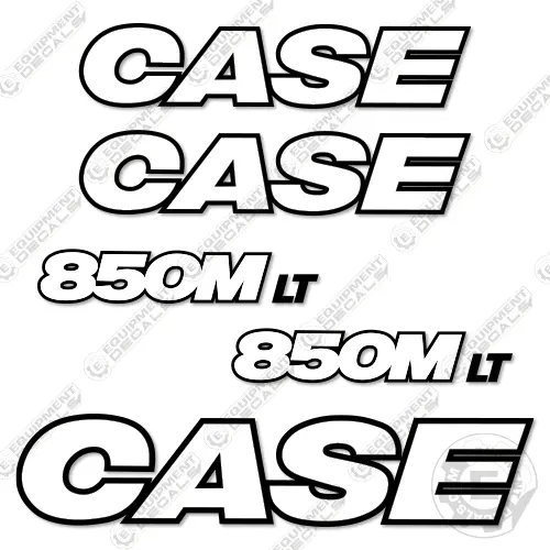 Fits Case 850M Lt Decal Kit Dozer - 3M Reflective! 1