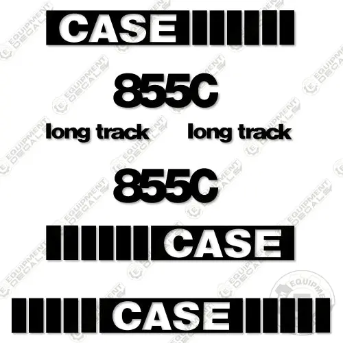 Fits Case 855C Decal Kit Dozer 1