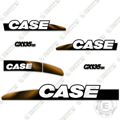 Fits Case Cx135sr Decal Kit Excavator 1