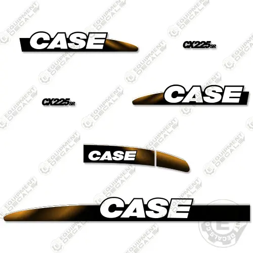 Fits Case Cx225sr Decal Kit Excavator 1