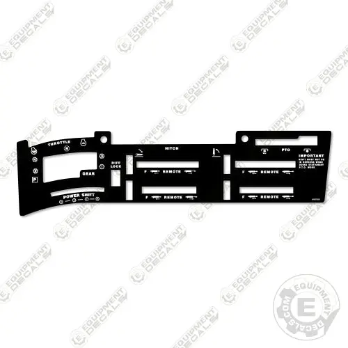 Fits Case Ih Control Lever Decal Kit - 12 Speed 1