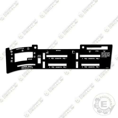 Fits Case Ih Control Lever Decal Kit - 24 Speed 1