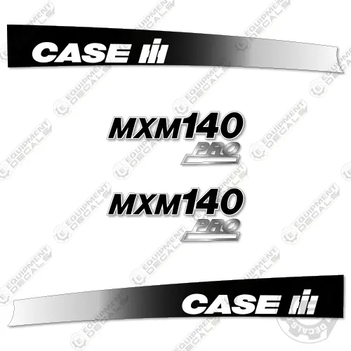 Fits Case Mxm140 Pro Decal Kit Tractor 1