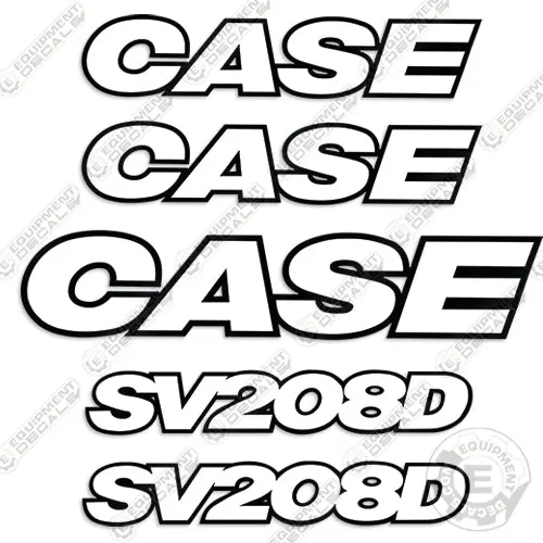 Fits Case Sv208d Decal Kit Roller 1