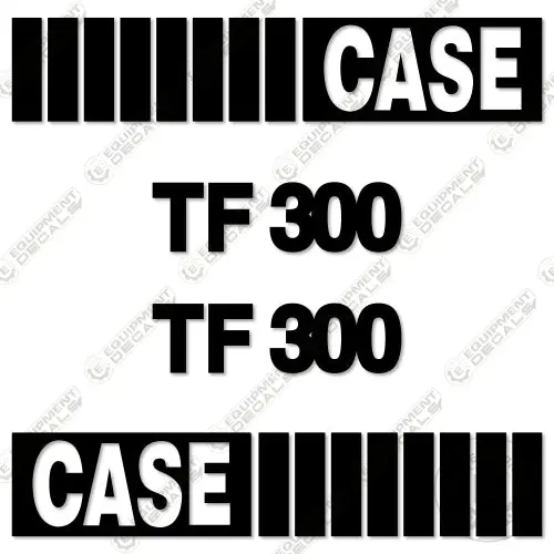 Fits Case Tf300 Decal Kit Trencher 1