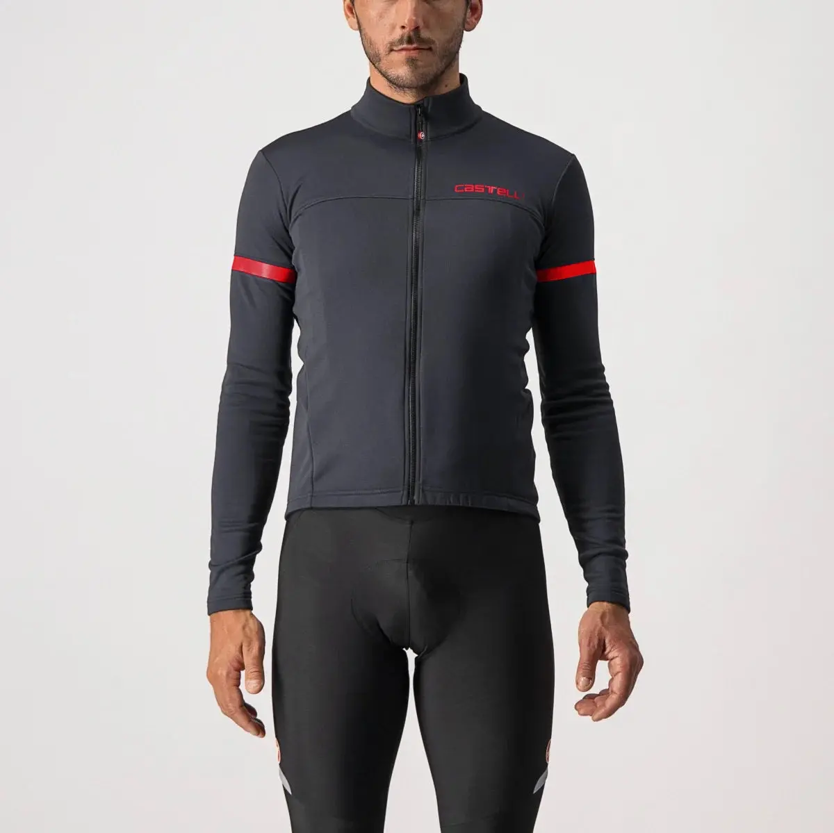 Castelli Mens Fondo 2 Long Sleeve Jersey 1