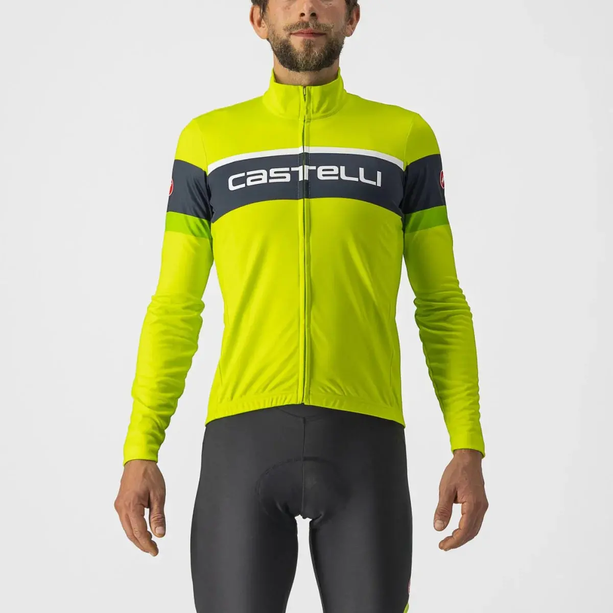 Castelli Mens Passista Thermal Long Sleeve Jersey 1