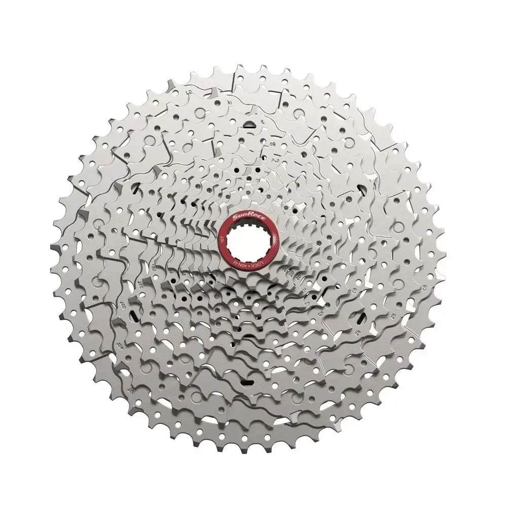 Cassette 12 Speed 10-51 Sunrace Csmz930 Microspline Silver 1