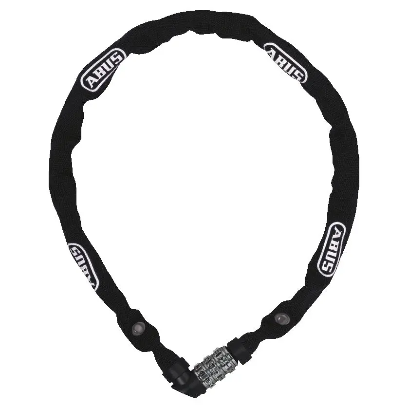 Abus Web 1200/60Cm Combination Chain Lock Black 1