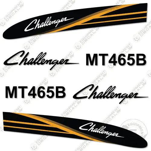 Fits Challenger Mt465b Decal Kit Tractor (Older) 2