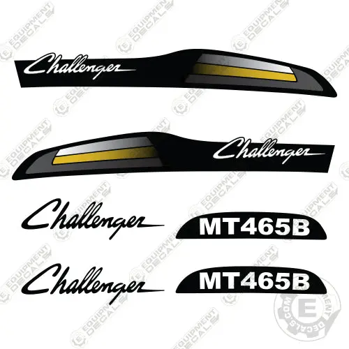 Fits Challenger Mt 465 B Tractor Decals 1