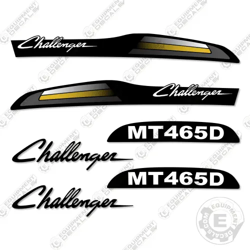 Fits Challenger Mt465d Tractor Decals 1