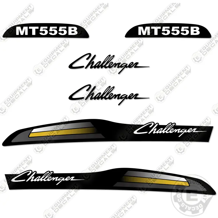 Fits Challenger Mt555b Decal Kit Tractor 1