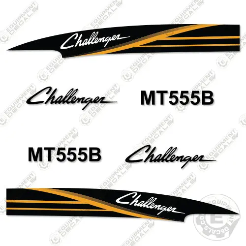 Fits Challenger Mt555b Decal Kit Tractor (Older) 1
