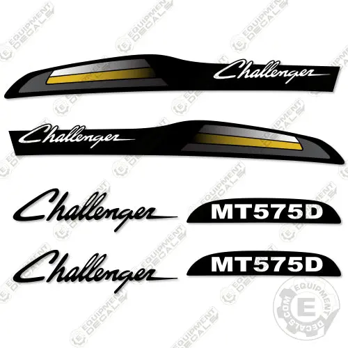 Fits Challenger Mt 575 D Tractor Decals 1
