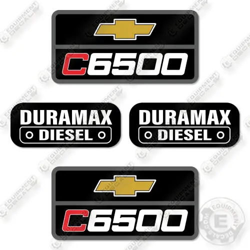 Chevy C6500 Decal Kit Truck - Aftermarket Kit 1