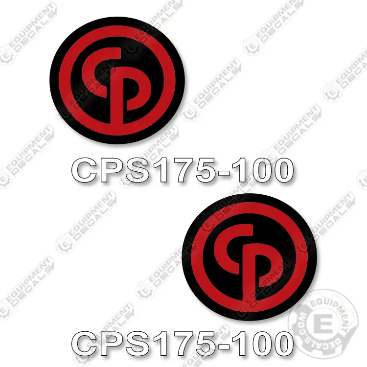 Fits Chicago Pnuematic Cps175-100 Decal Kit Air Compressor 1