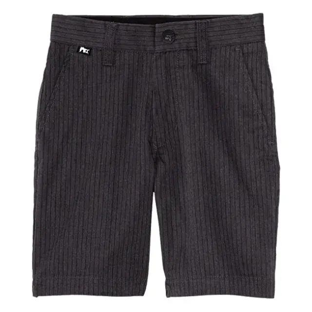 Fox Youth Essex Pinstripe Shorts - Black 1