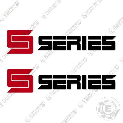 Fits Clark Cs Series Decal Kit (Set Of 2) Forklift 1