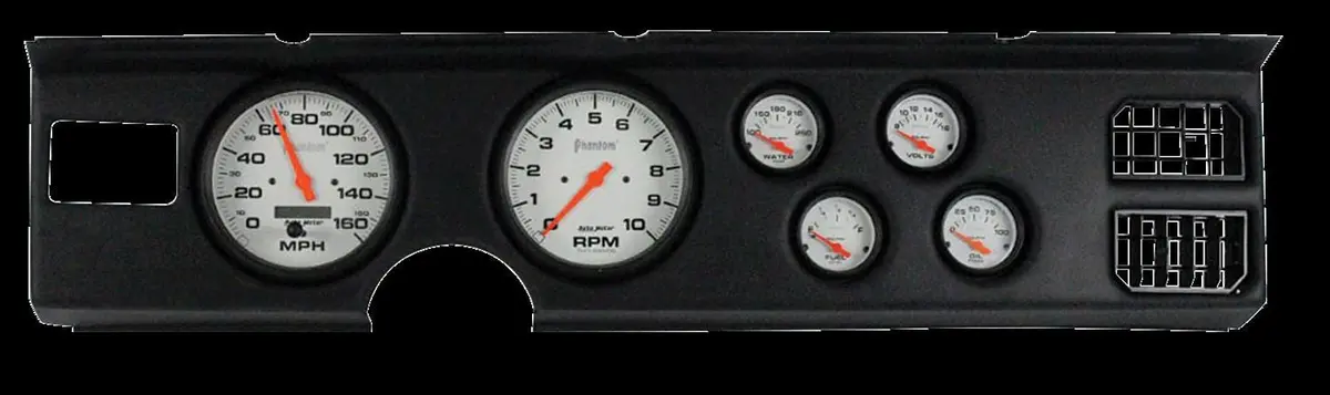 Classic Dash 410821812 Custom Gauge Kit With Integrated Instrument Cluster 1