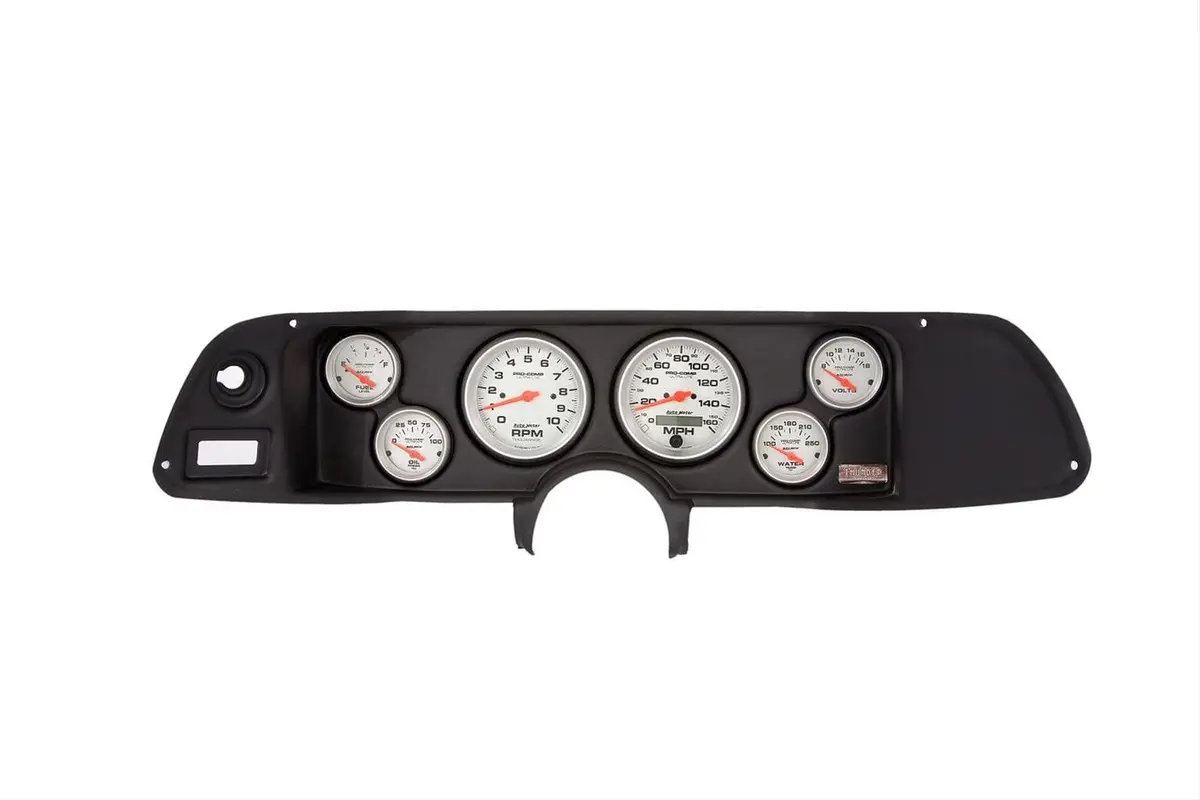 Classic Thunder Road 101700411 Dash Panel With Autometer Gauges 1