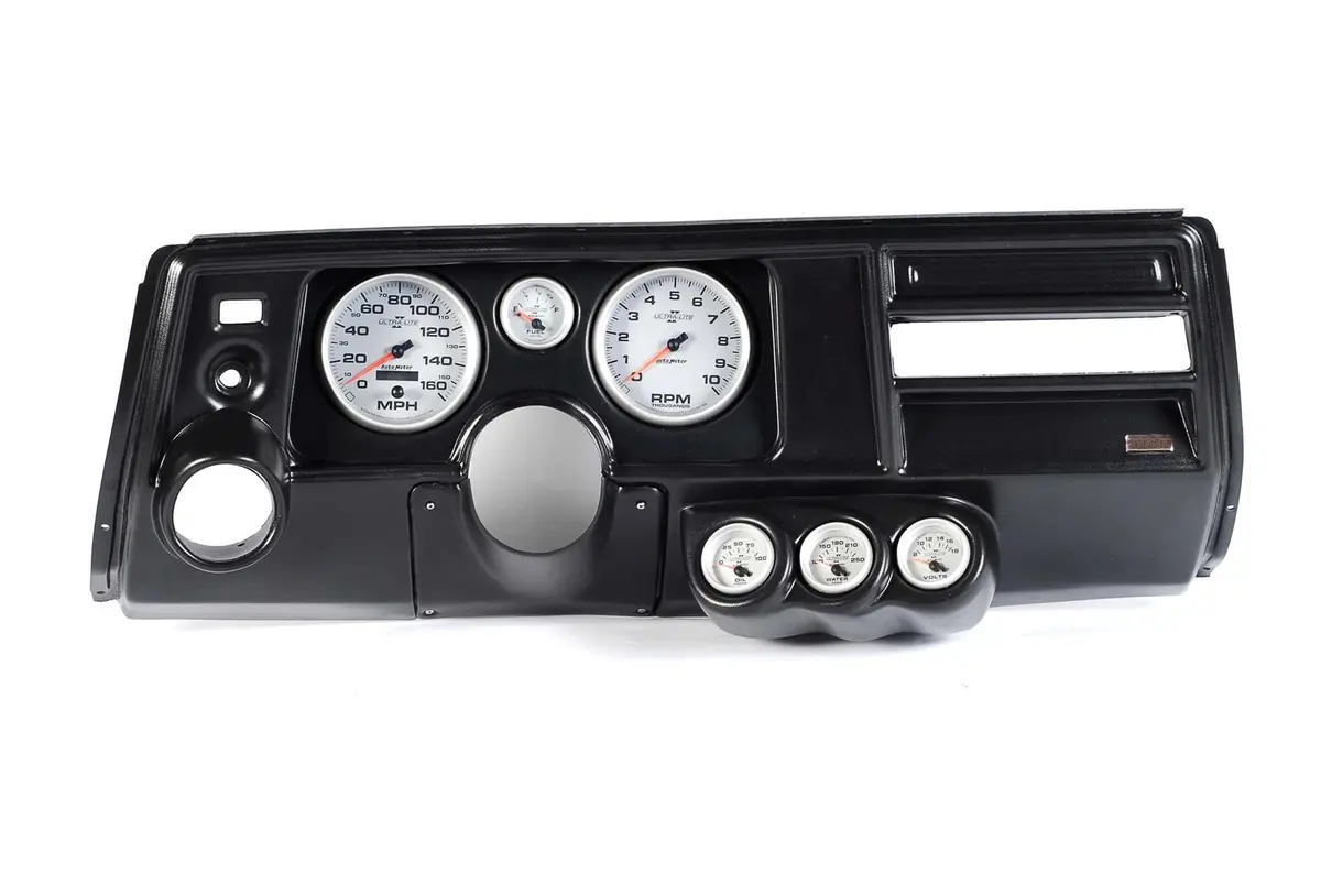 Classic Thunder Road Custom Instrument Panel – Integrated Autometer Gauges, 103691421 1