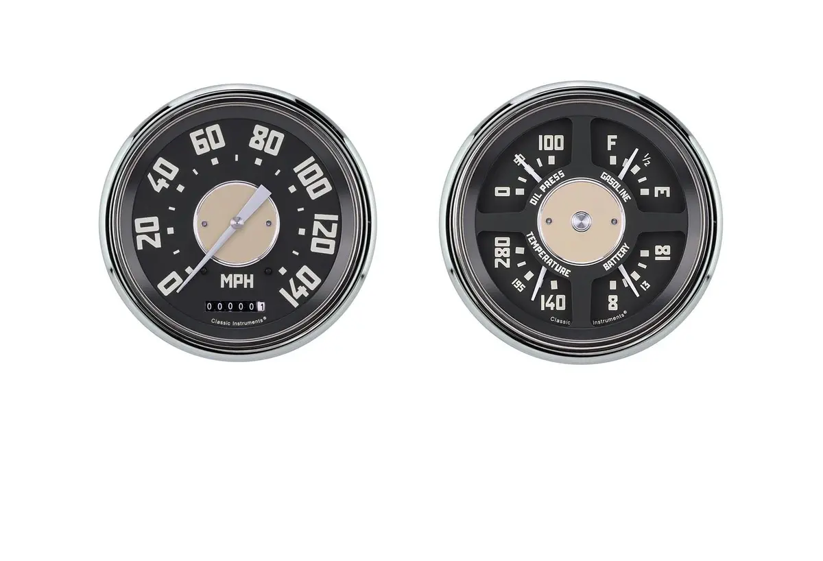 Classic Instruments Oe-Style Gauge Set For 1947–1953 Chevy Pickup – Ct47Oe52 1