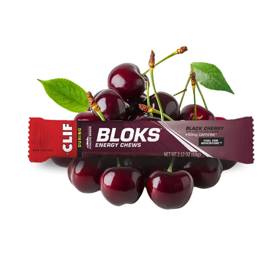 Clif Shot Bloks Energy Chews - Black Cherry 1