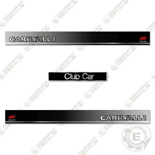 Fits Club Car Carryall 1 Decal Kit Golf Cart 1