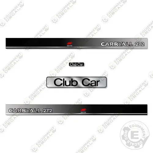 Fits Club Car Carryall 272 Decal Kit Golf Cart 1