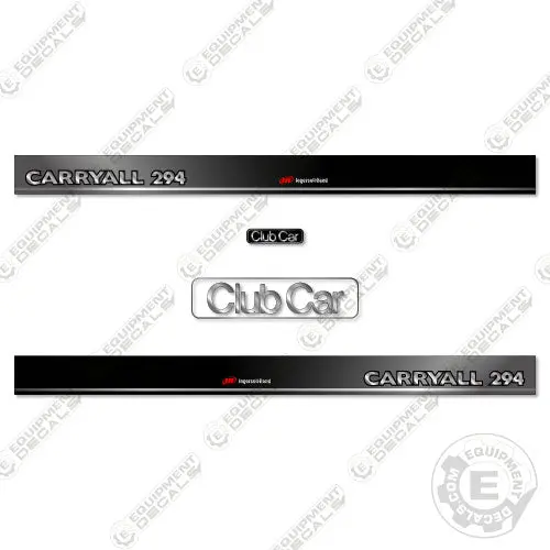 Fits Club Car Carryall 294 Decal Kit Golf Cart 1