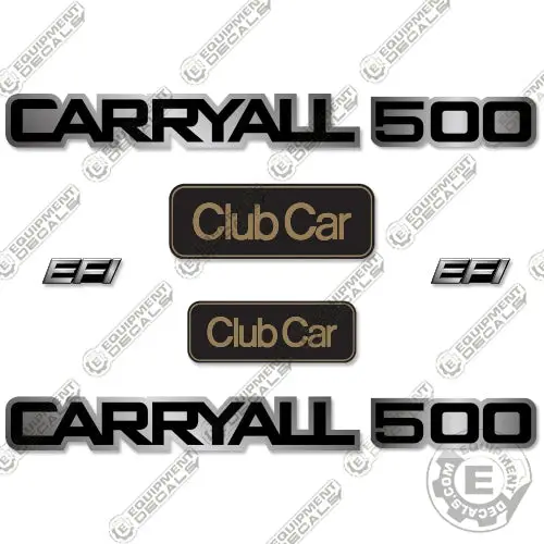 Fits Club Car Carryall 500 Decal Kit Utility Vehicle 1