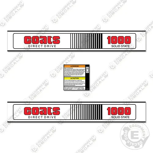 Fits Coats 1000 Decal Kit Wheel Balancer 1