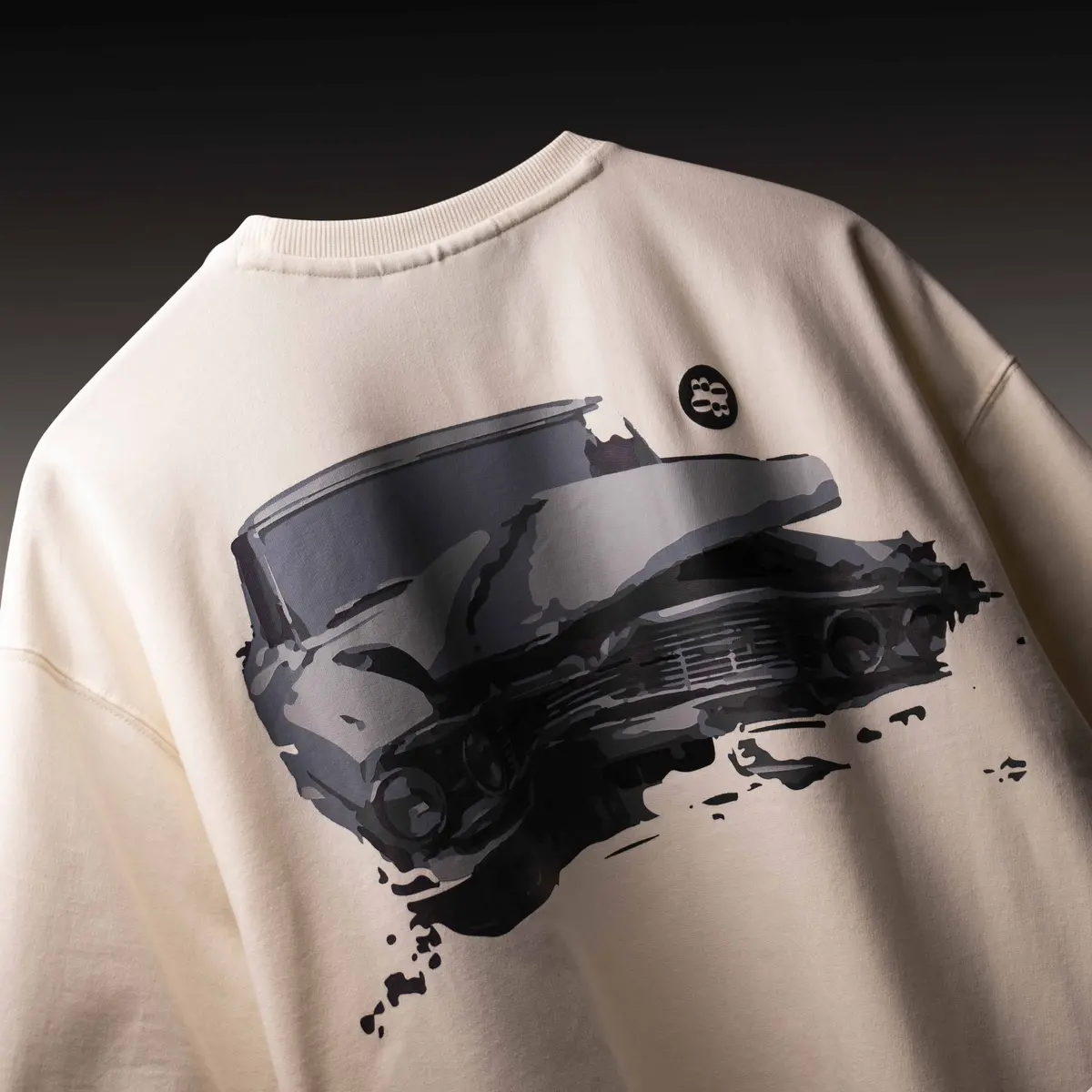 White Crash T-Shirt 2