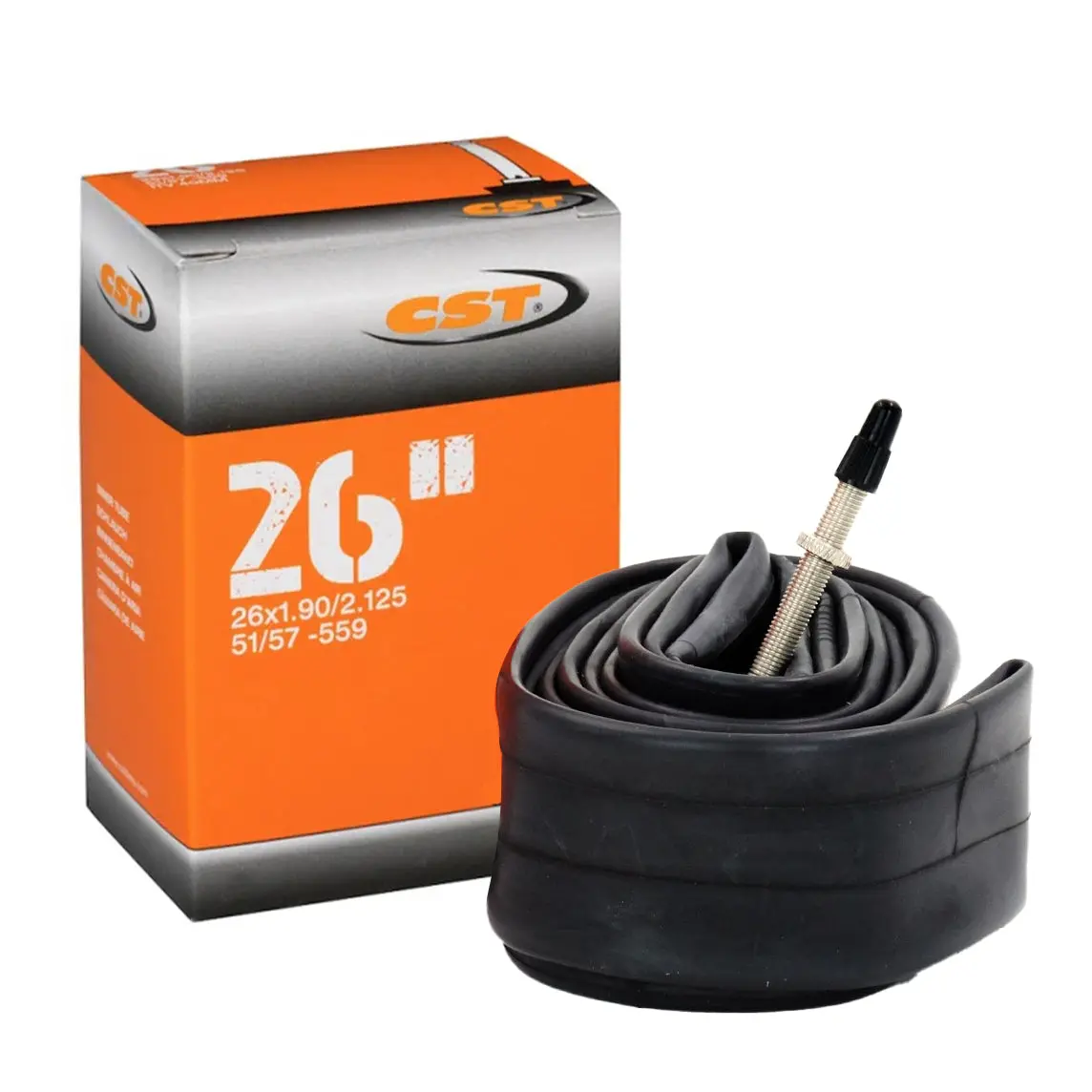 Tube 26 X 1.95-2.125 Cst Presta Valve 48Mm 1